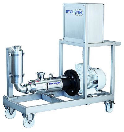 HYGHSPIN twin screw pumps handle diverse transfer tasks for the beverage industry